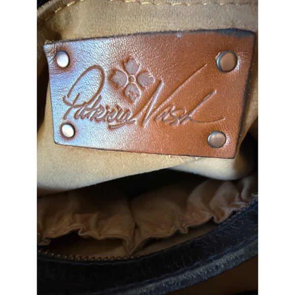 Patricia Nash Handcrafted Embossed Leather Tote Bag With Tassel & Floral Design - Picture 10 of 16